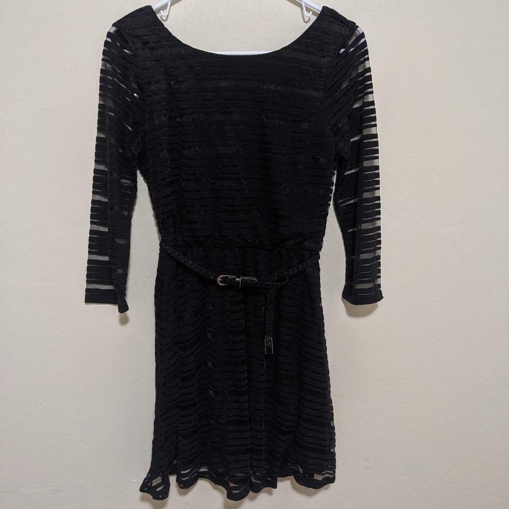 M Lily Rose Mesh Dress